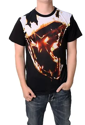 Buy Famous Stars And Straps Mens Burn It Down SS Sub Tee Black Size Small BNWT • 15£