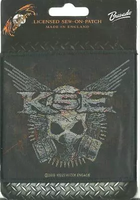 Buy KILLSWITCH ENGAGE Gas Mask 2018 - WOVEN SEW ON PATCH - Official Merch SEALED  • 3.99£