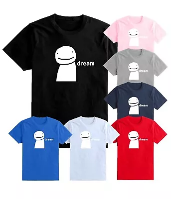 Buy Dream Kids T Shirt Merch Gaming Youtuber Gamer Vlogger Kids Boys Girls Tee Top • 6.99£