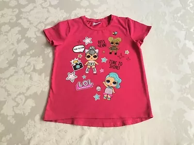 Buy Matalan Age 8 Years Pink Lol Surprise Top T-Shirt Great Condition • 5£