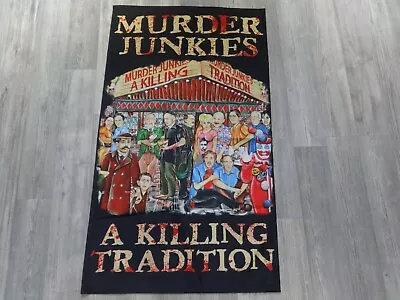 Buy Murder Junkies Flag Flagge Poster GG Allin 666 • 25.73£