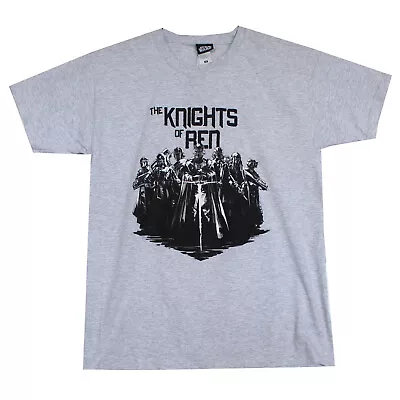 Buy Licensed Mens STAR WARS The Knights Of Ren   T-SHIRT Medium  Large TOP Grey • 5.99£