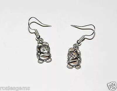 Buy Mouse Earrings; Brand New Silver Fashion Jewelry Earrings • 2.59£