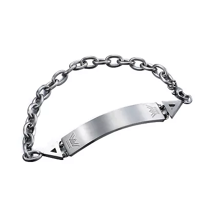 Buy Bracelet For Men Women Steel Chain Identity Personalised Jewellery Gift  • 25.99£