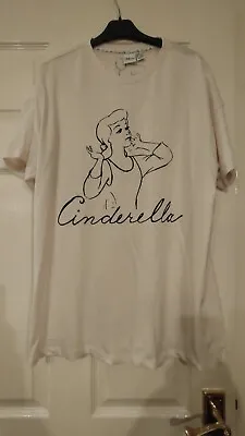 Buy Disney Cinderella Pale Pink T Shirt. Size M • 5.25£