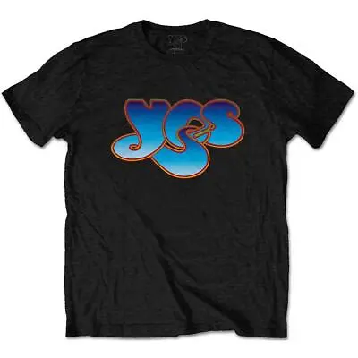 Buy Official Licensed - Yes - Classic Blue Logo T Shirt Prog Rock • 18.99£