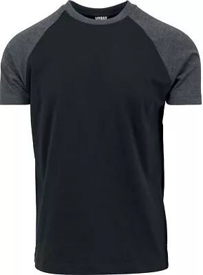 Buy Urban Classics Men's Baseball T-Shirt, Spost Shortsleeves , 100% Cotton - SMALL • 6.99£