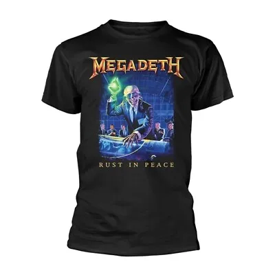 Buy Megadeth Rust In Peace T-shirt, Front & Back Print • 18.90£