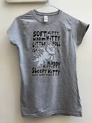 Buy Big Bang Theory “soft Kitty” T Shirt Women’s Small • 2.73£