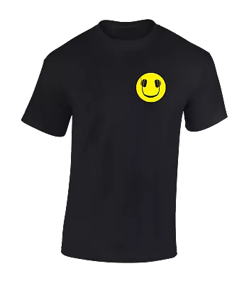 Buy Smile Headphones Lb Mens T Shirt Funny Cool Music Dj Design Gift Idea Vinyl • 7.99£