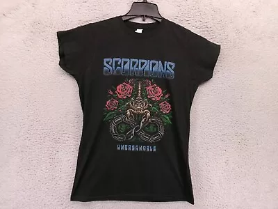Buy Scorpions Band T Shirt Womens Large Unbreakable Official Concert Tour Metal NEW • 9.40£