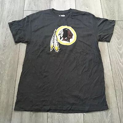 Buy NFL Washington Redskins Shirt Medium Grey Spell Out Sports USA • 9£