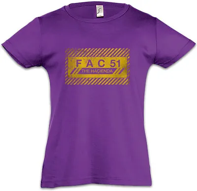 Buy FAC 51 THE HACIENDA I Kids Girls T-Shirt Fac51 Club Factory Records Joy Division • 16.95£