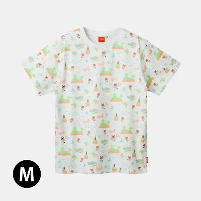 Buy Nintendo Animal Crossing T-shirt B M Size  Multi Color 100% Cotton Japan New • 83.99£