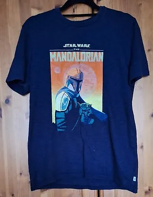 Buy Star Wars... The Mandalorian...Gap..Boys. Blue T Shirt. • 3.99£