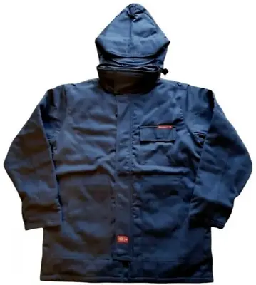 Buy Dickies Coat Jacket Insulated Flame Retardant Navy Mens Parka FR7651001 MEDIUM M • 23.95£