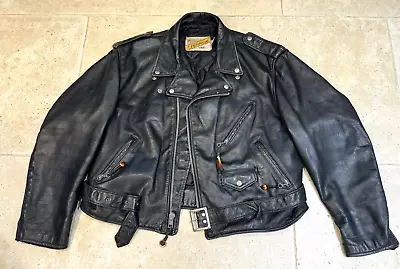 Buy Vintage Schott 118 Perfecto Cowhide Biker's Jacket • 570£