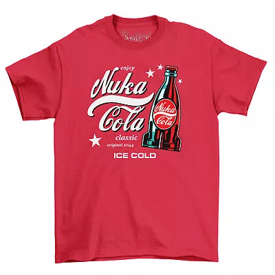 Buy Enjoy Nuka Drink Wasteland Game T-Shirt Unisex Graphic Print Men's Tee Shirt • 11.98£