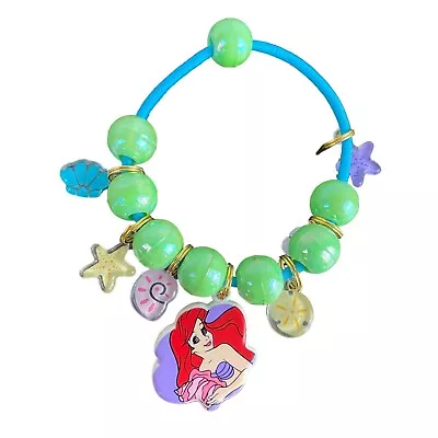 Buy Disney Ariel Little Mermaid Charm Bracelet Vintage • 14.13£