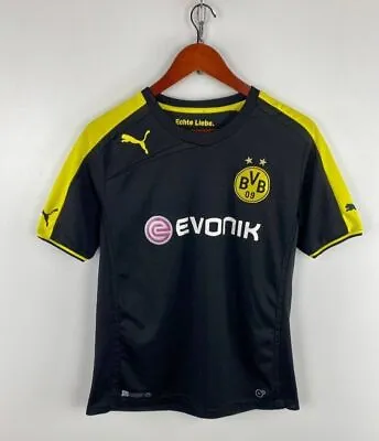 Buy Puma Borussia Dortmund Soccer Jersey T-Shirt Size XS • 23.33£