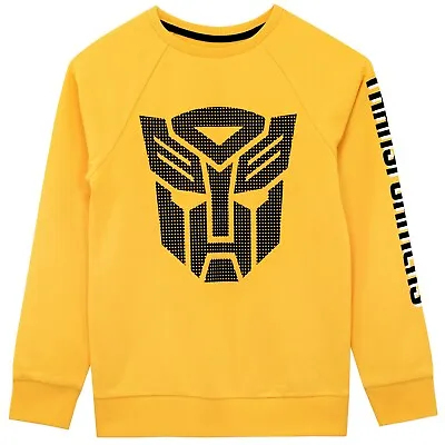 Buy Optimus Prime Transformers Jumper Kids Boys 4-13 Years Long Sleeve Top T-Shirt • 16.99£