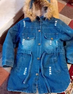 Buy Girl  Jeans Jacket 5 To 6 Years • 4£