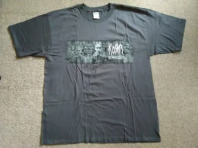 Buy RARE NEW VINTAGE METAL T-SHIRT Korn Untouchables XL 2002 BNIB  • 19.99£