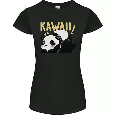 Buy Kawaii Panda Bear Cute Womens Petite Cut T-Shirt • 8.75£