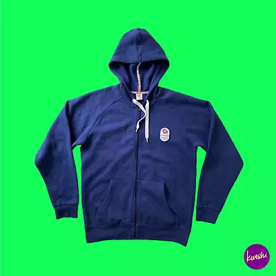 Buy TEAM GB OFFICIAL Hoodie Sweatshirt, Heavy Stock Cotton, Navy, Medium • 59.99£