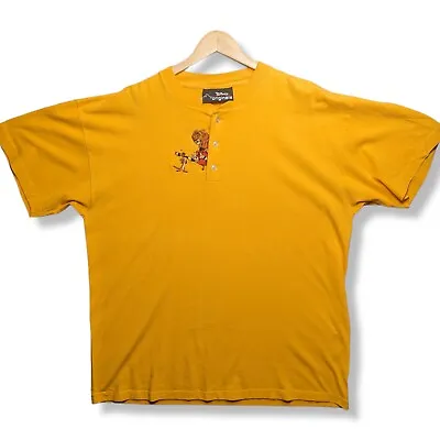 Buy Vintage LION KING T-Shirt Men's XL DISNEY ORIGINALS Single Stitch Embroidered • 22.49£