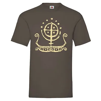 Buy Viking Longship Symbol T-Shirt Birthday Gift • 14.99£