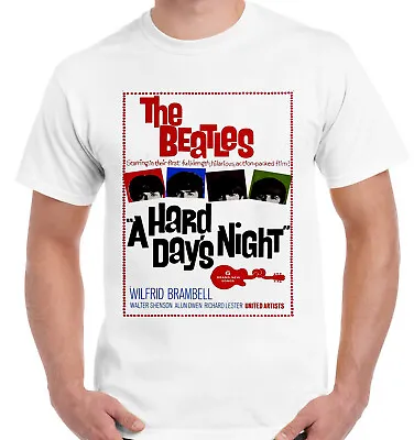 Buy THE BEATLES  A HARD DAYS NIGHT T Shirts Short Sleeve Tee Mens Women Kids T-shirt • 9.49£