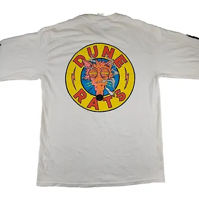 Buy Dune Rats Long Sleeve T-Shirt Size M White ! Rare Australian Rock Band Merch VGC • 18.84£