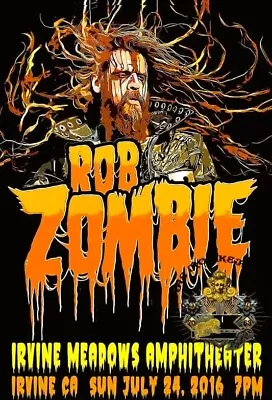 Buy Rob Zombie White Zombie V  Made To Order White Gildan T Shirt S- 3 Xl DTG • 16£
