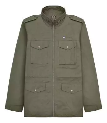 Buy Mens Lambretta M65 Military MOD SKA Jacket Coat Sizes M To 4XL • 54.99£