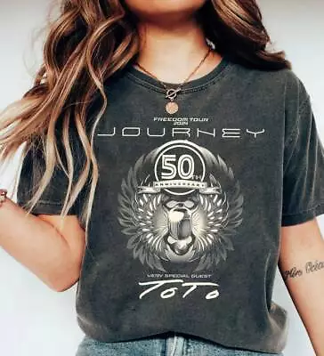 Buy Journey Tour 2024 Shirt,JourneyFan Shirt, Free-dom 2024 Shirt,Toto Concert Shirt • 18.25£