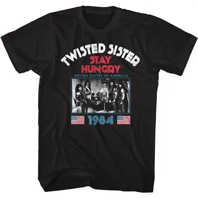 Buy Twisted Sister - Stay Hungry 4 - Short Sleeve - Adult - T-Shirt • 32.82£