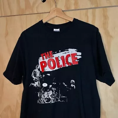 Buy Bootleg The Police 2008 Tour Band T Shirt On Gildan Tag Size Medium • 20£