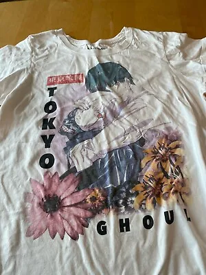 Buy Tokyo Ghoul Anime Graphic T Shirt Womens Sz L • 23.67£