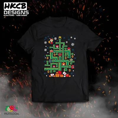 Buy Nintendo Inspired Christmas T-shirt, Fun Gift, Santa, Funny Tee, Ugly Sweater • 13.99£