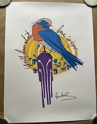 Buy Paul McCartney & Wings BOTR Official Merch - Bluebird Numbered Art Print • 74.99£