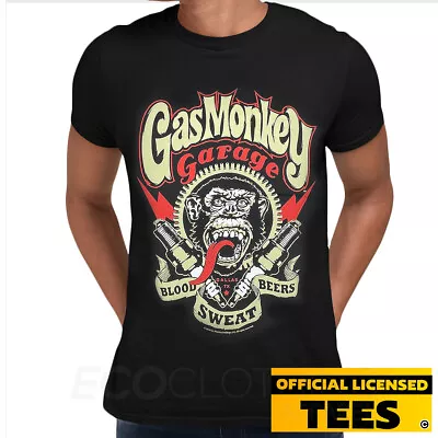 Buy Original Gas Monkey Garage - Spark Plugs T-Shirt Official Licenced Product • 14.99£