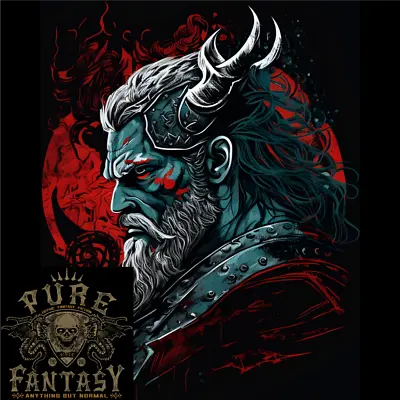 Buy A Fantasy Viking Of War Odin Thor Mens Cotton T-Shirt Tee Top • 10.99£
