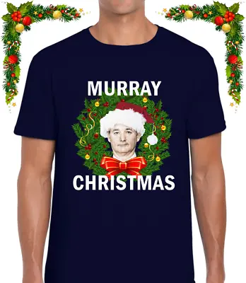 Buy Merry Murray Christmas Mens T Shirt Funny Bill Joke Comedy Design Xmas Festive  • 7.99£