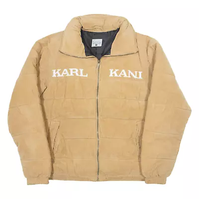 Buy KARL KANI Insulated Mens Puffer Jacket Beige S • 129.99£