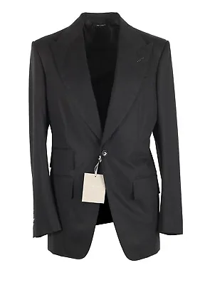 Buy TOM FORD Atticus Black Sport Coat Size 46 / 36R U.S. In Cotton Jacket Blazer ... • 1,349.10£