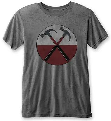 Buy Pink Floyd The Wall Hammers Grey Burnout T-Shirt OFFICIAL • 15.19£