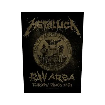 Buy METALLICA BACK PATCH: BAY AREA THRASH SINCE 1981: Album Official Licenced Merch • 8.95£
