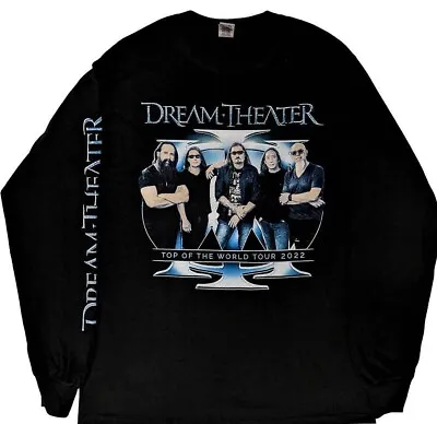 Buy Dream Theater - TOTW European Tour 2022 Official Licensed Long Sleeve T-Shirt • 34.99£