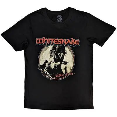 Buy Whitesnake Slide It In Black T-Shirt NEW OFFICIAL • 16.29£